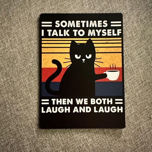 Funny Grumpy Cat Magnet - Picture 2 of 3